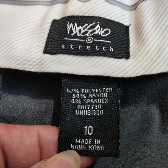 MOSINO Women's Gray Straight Leg Jeans Caprice. - Picture 12 of 13